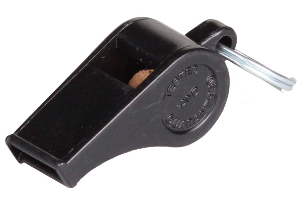 Merco plastic whistle black