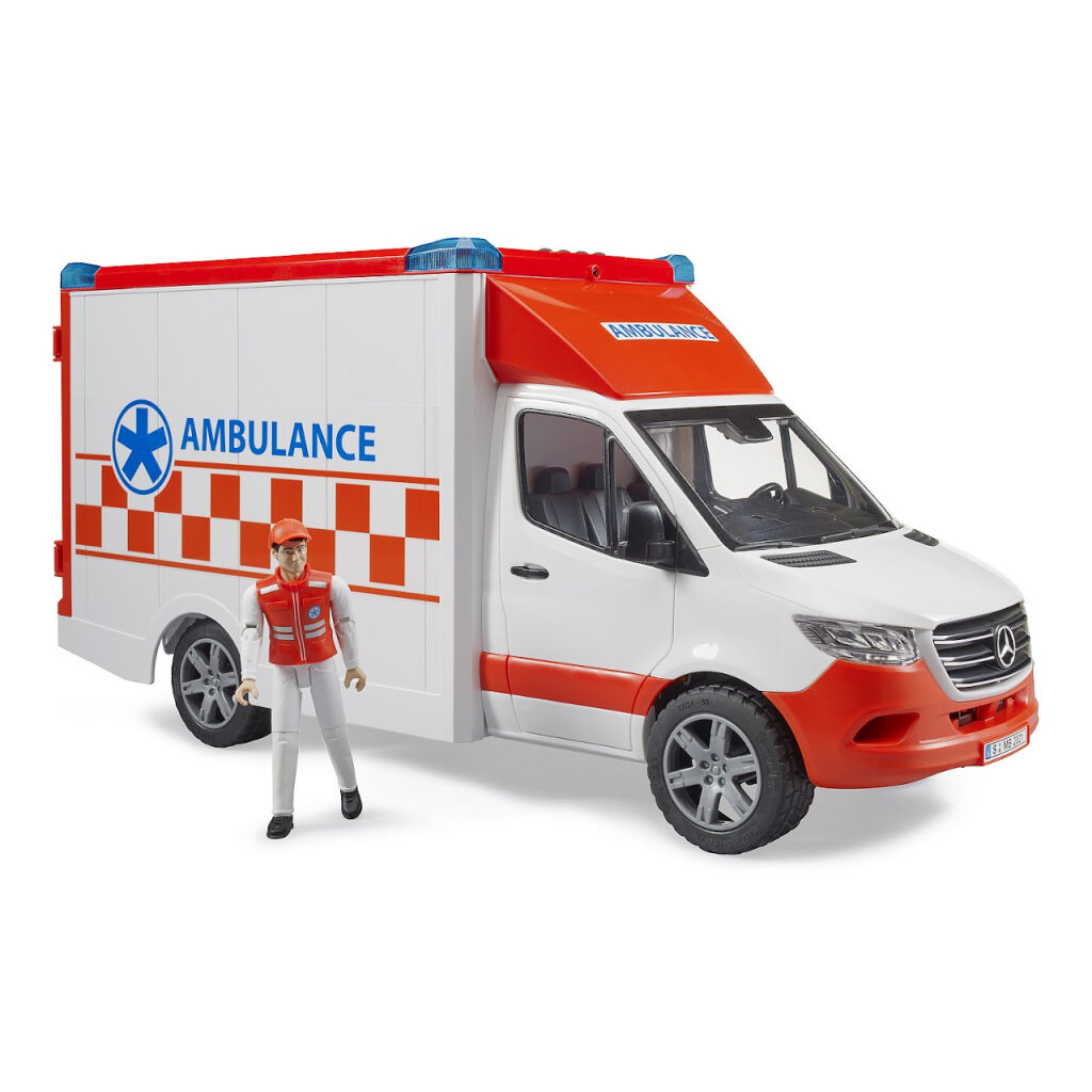 Bruder 2676 MB Sprinter Sanitka s figurkou