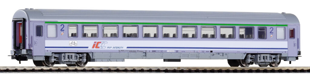 Piko Osobný vagón Bmnopuvz IC 2. tr. PKP VI 58662