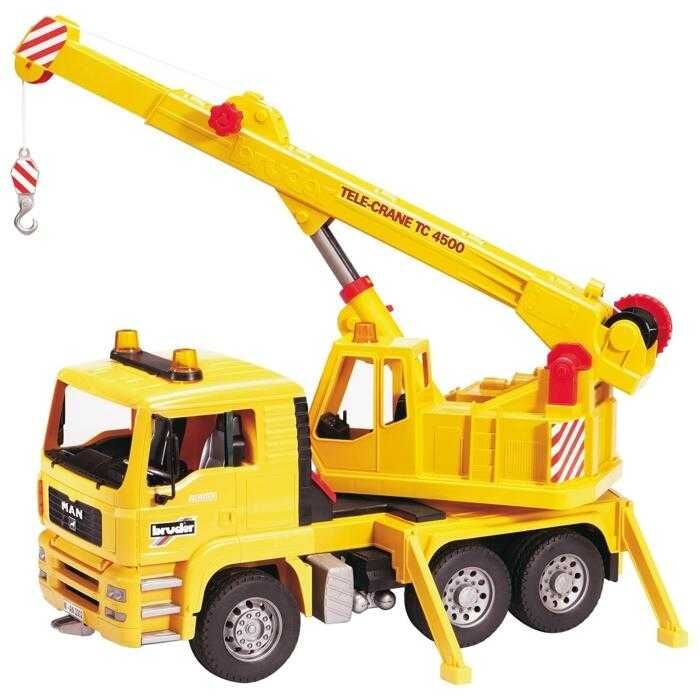 Bruder 2754 Nákladné auto MAN žeriav stavebný