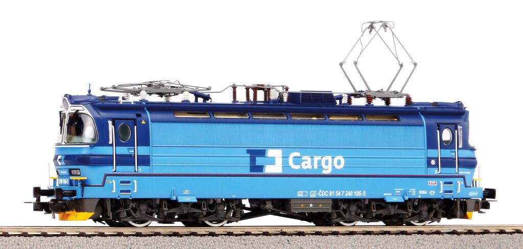 Piko Elektrická lokomotíva vr. dig. dekodéru BR 240 „Laminátka ČD Cargo VI 51385