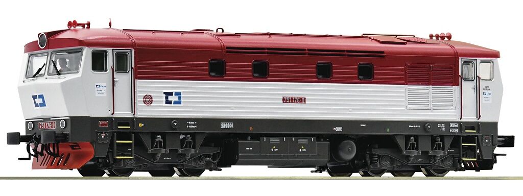 Roco Dieselová lokomotiva 751 176 9 Bardotka CD Cargo 70927