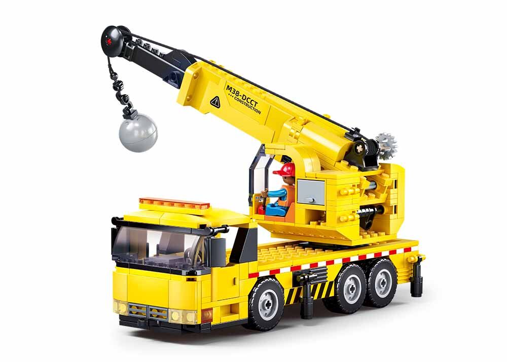 Sluban B1195 Autožeriav s demolačnou guľou