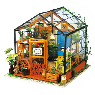 Robotime miniatúra domčeka Skleník