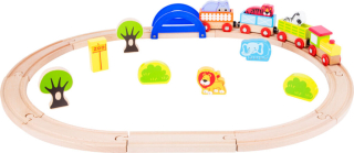 Small Foot Vláčiková dráha Moja ZOO